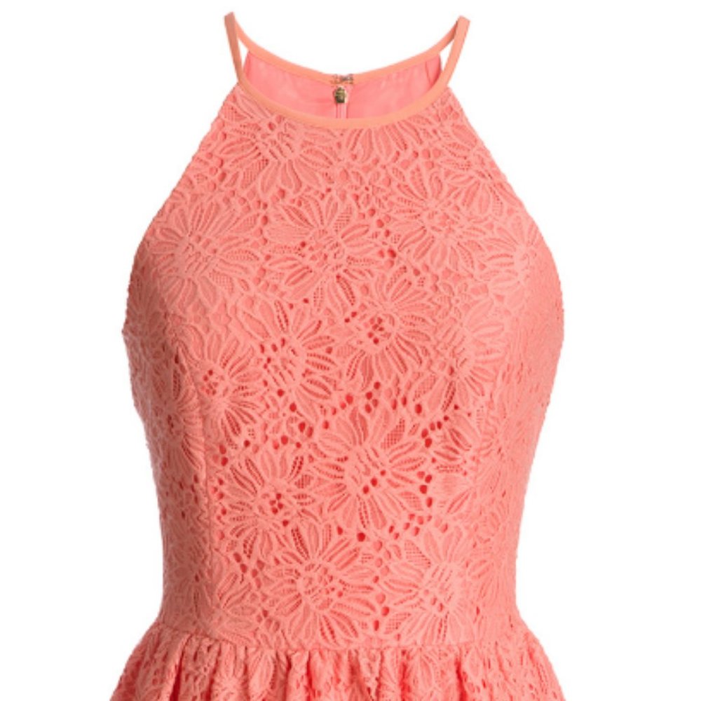 Trina Turk Lace Sheath Dress (POCKETS)